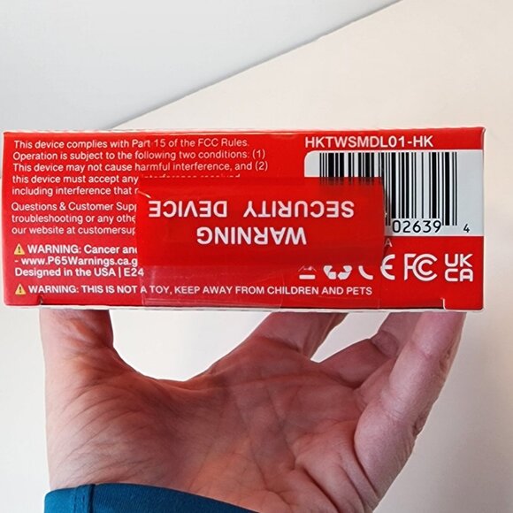 Hello Kitty Bluetooth Wireless Earbuds w/ Charging Case, Mic | White Red | NEW - Picture 6 of 6